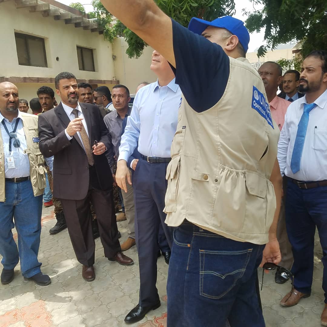 عدن| المحافظ سالمين يستقبل وفد البنك الدولي ويدعو لدعم خدمات البنية التحتية