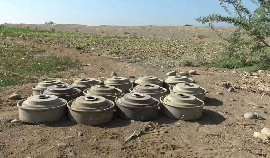 نزع 7 آلاف لغم وعبوة ناسفة خلال ابريل 2020