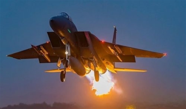 بأكثر من 24 غارة : طيران التحالف يدك مواقع الحوثيين في محافظتي مأرب والبيضاء