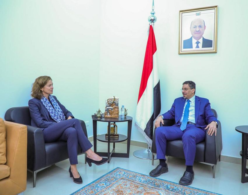 وزير الخارجية يبحث مع المبعوثة النرويجية التطورات في اليمن وعملية السلام
