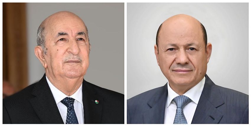 رئيس مجلس القيادة يهنئ بذكرى استقلال الجزائر