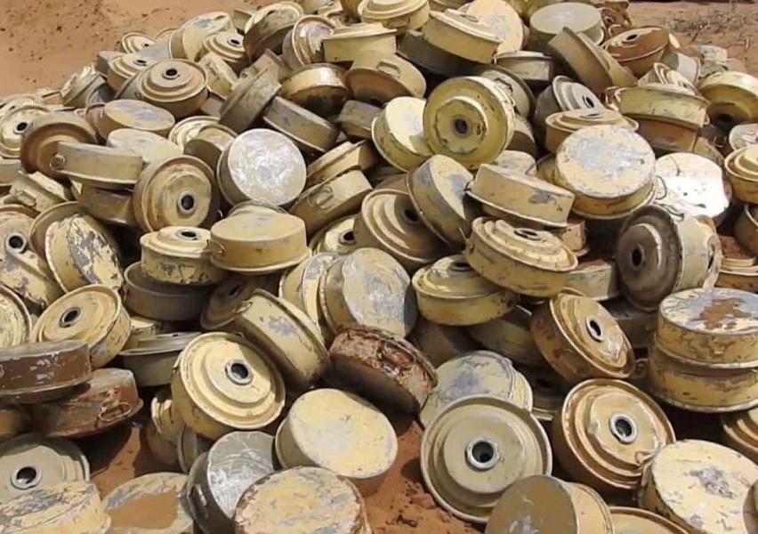 "مسام" يعلن انتزاع أكثر من 1300 لغم زرعتها المليشيات خلال أسبوع 
