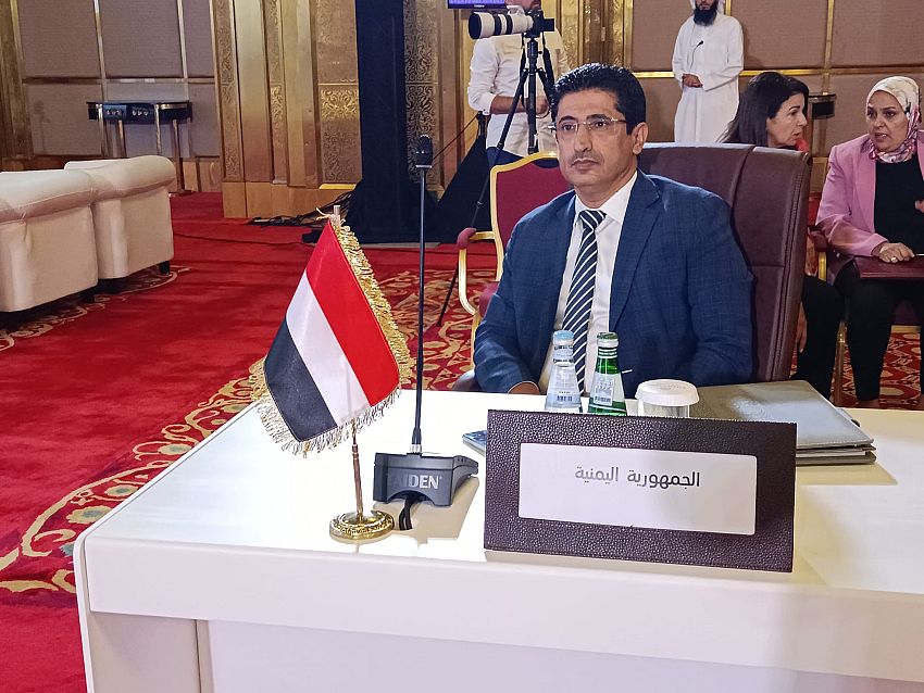 اليمن تشارك في الاجتماع الثاني عشر للجان العربية للقانون الدولي الانساني في الدوحة