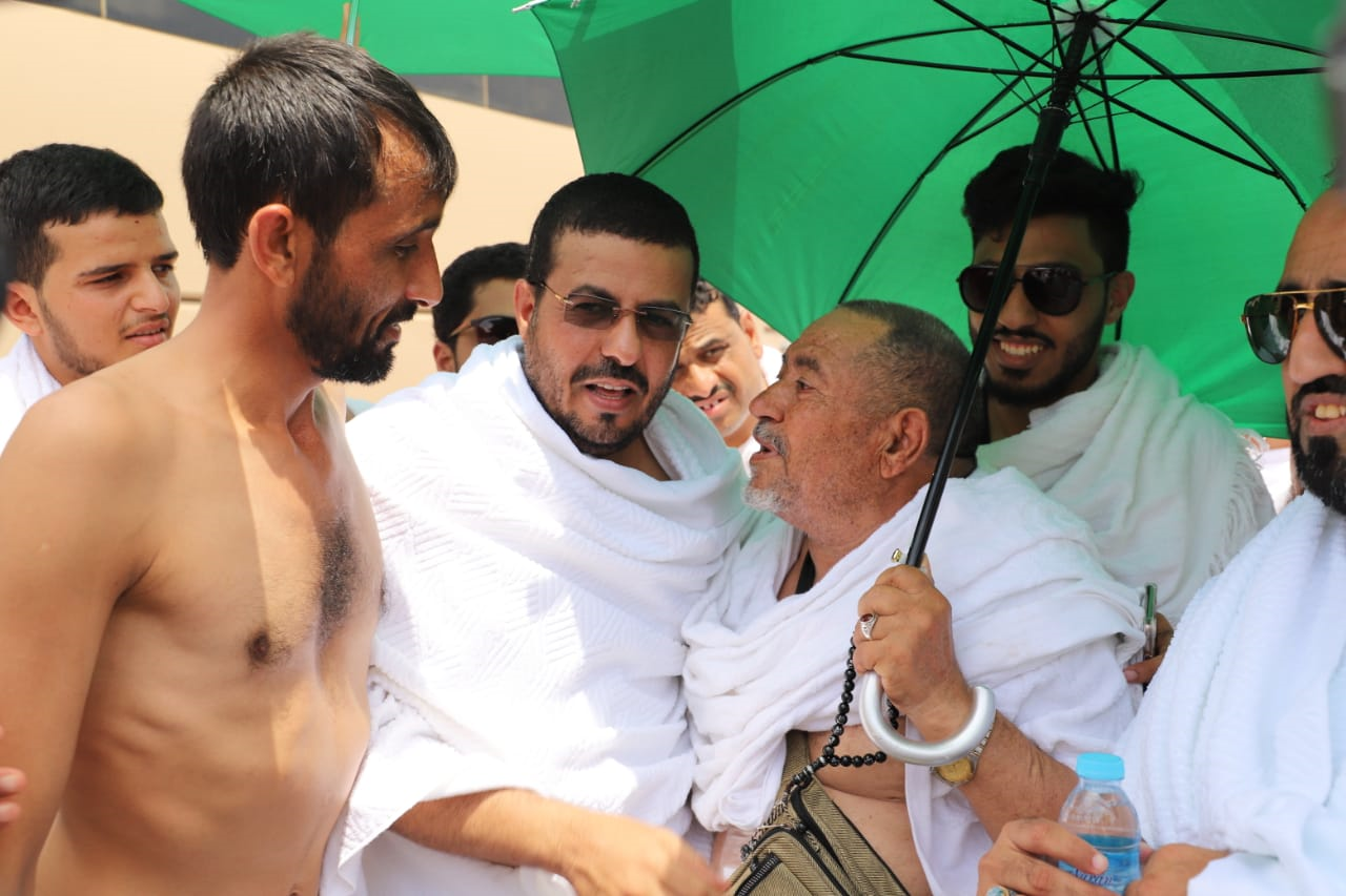 حجاج اليمن يتوجهون للمبيت بمزدلفة بعد الوقوف بصعيد عرفة