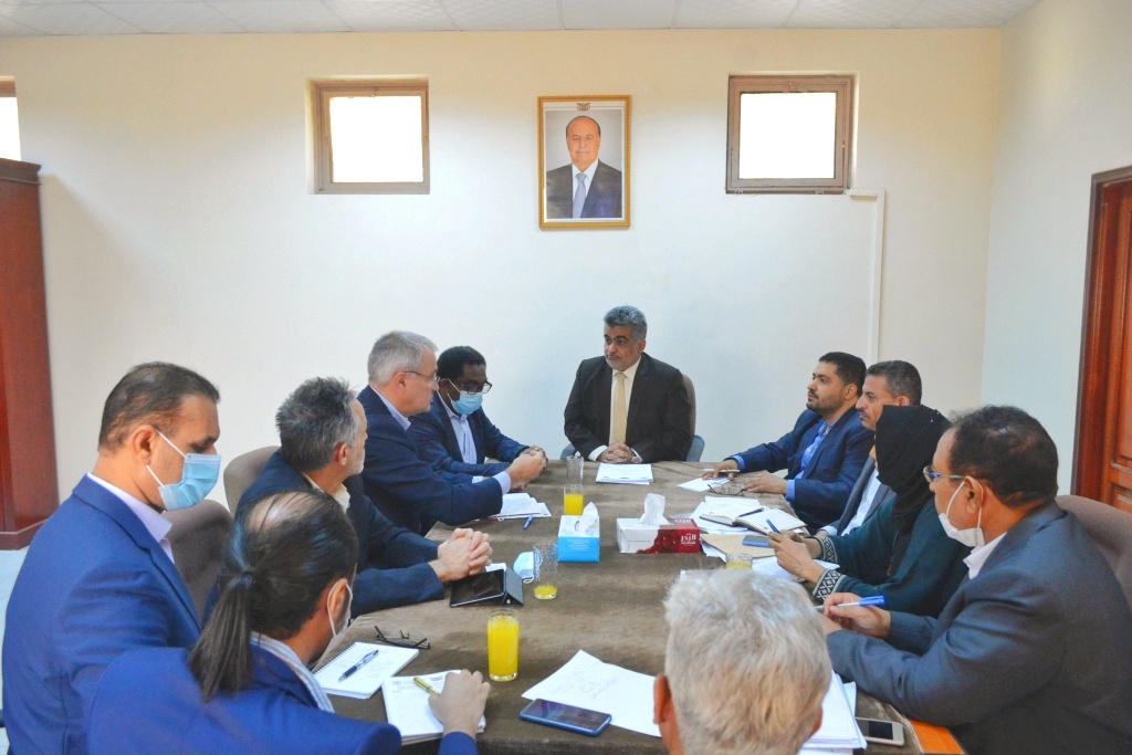 نائب وزير التخطيط يبحث مع وفد الفاو جهود القضاء على الجراد الصحراوي