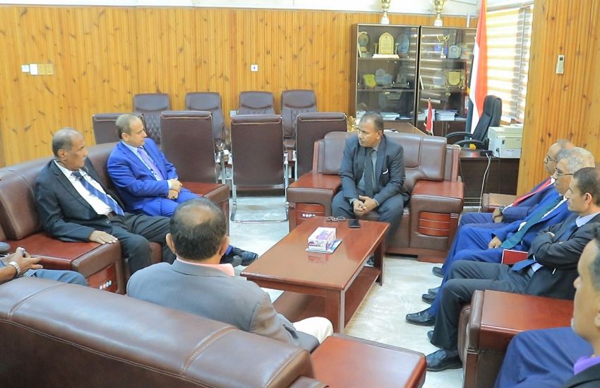 وزير التعليم العالي يطلع على أوضاع واحتياجات مرافق ومؤسسات الوزارة في وادي حضرموت