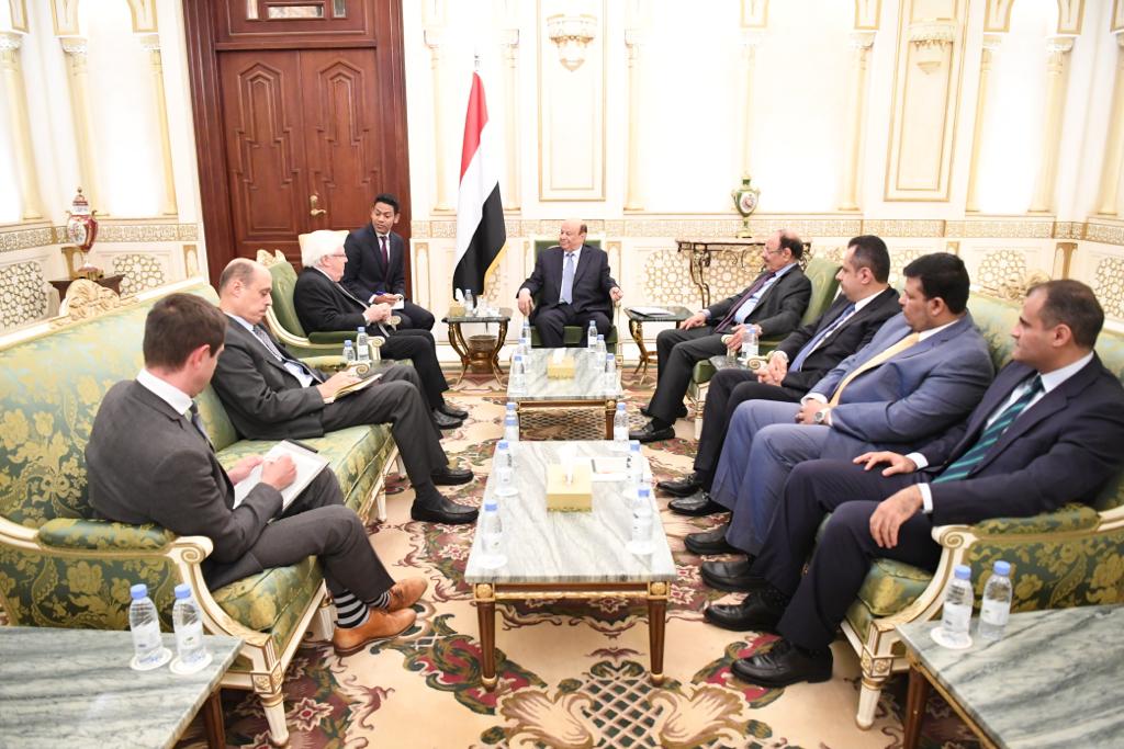 رئيس الجمهورية يستقبل المبعوث الخاص للأمين العام للأمم المتحدة إلى اليمن