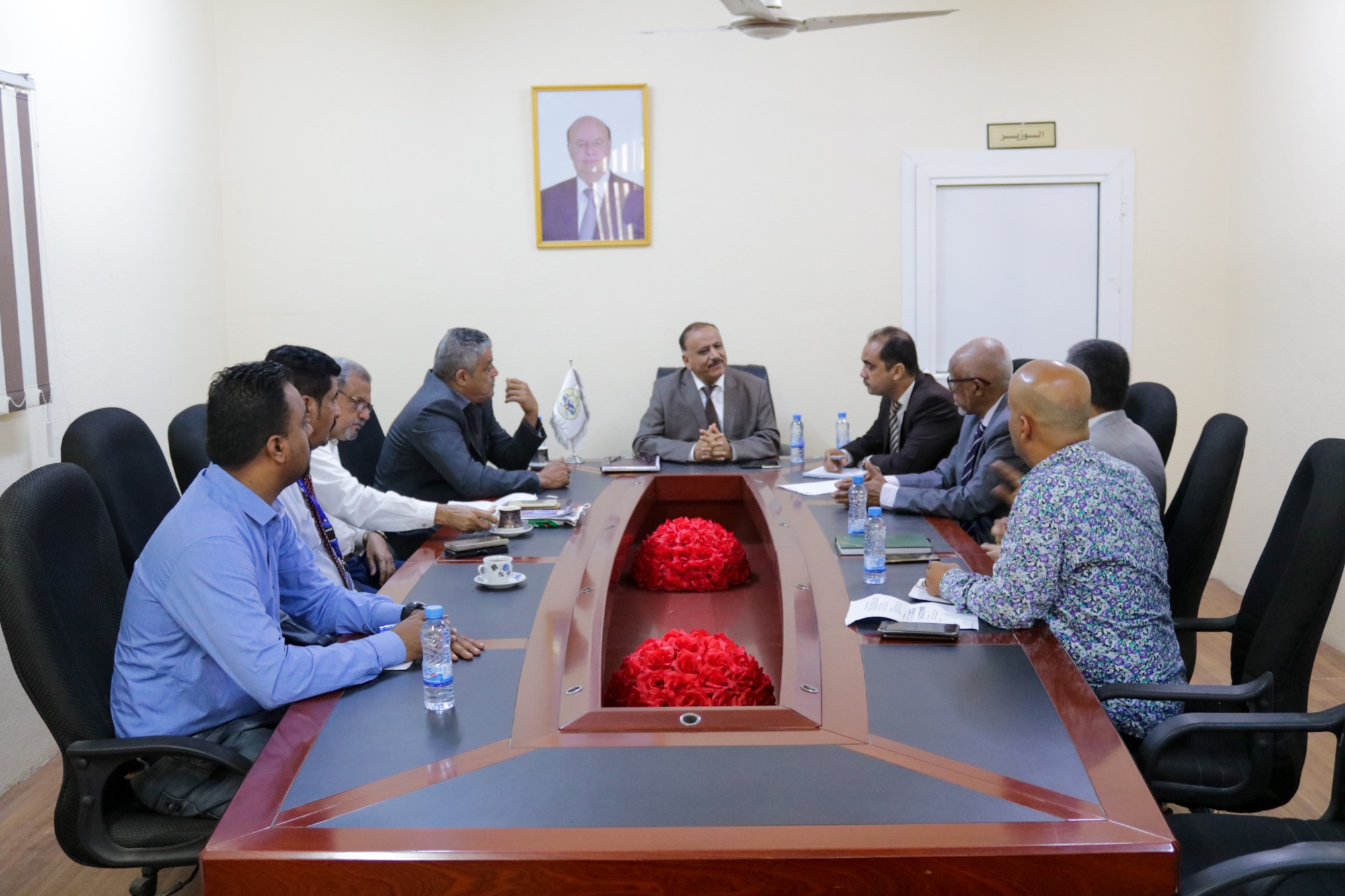 وزير النقل يناقش مع طيران الجيبوتية والسعيدة تشغيل الرحلات بين البلدين