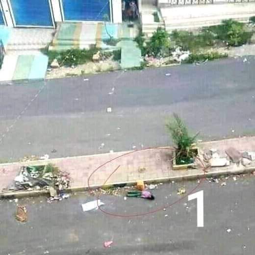 اصابة طفلة برصاصة قناص حوثي في تعز