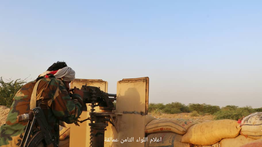 اللواء الثامن عمالقة يكسر تحركات لجماعة الحوثي الارهابية بالتحيتا 