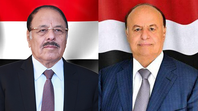 نائب رئيس الجمهورية يهنئ فخامة الرئيس بالعيد الوطني الـ 30 وقدوم عيد الفطر المبارك