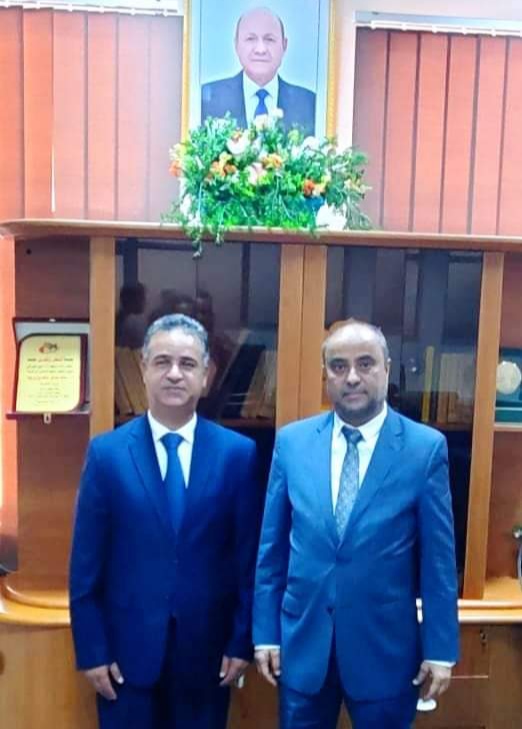 وزير المالية يبحث مع السفير الليبي تعزيز التعاون المشترك بين البلدين الشقيقين