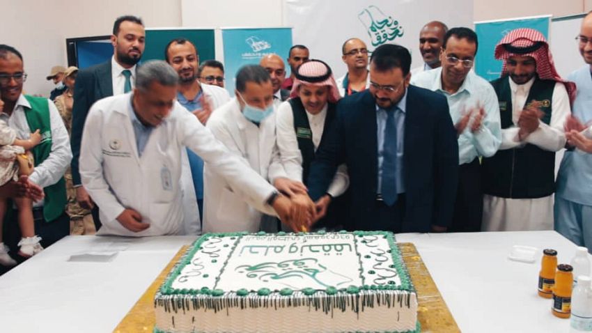 وزير الأشغال يشارك في حفل اليوم الوطني السعودي ال 93 في عدن