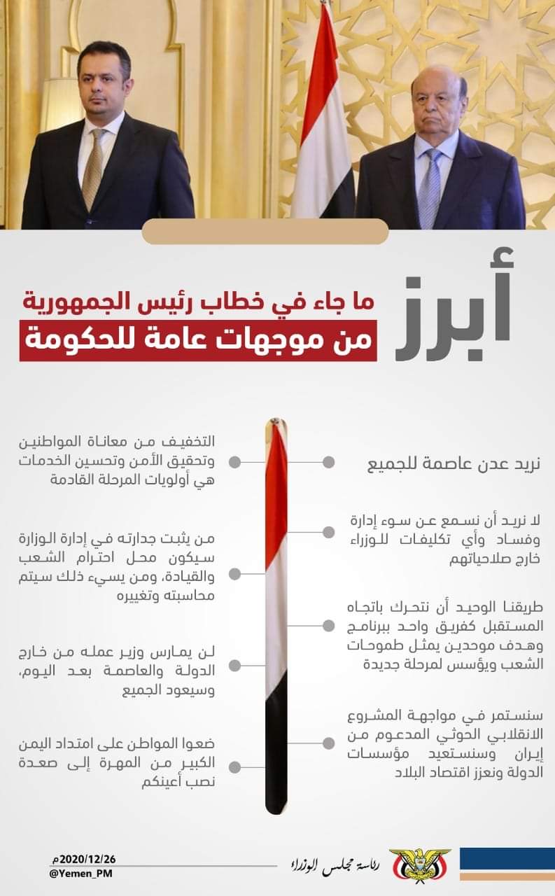 رئيس الجمهورية يضع خطوط العمل أمام الحكومة الجديدة وهذه أبرز توجيهاته للوزراء 