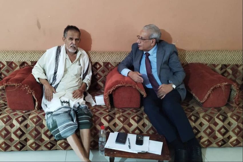 الشعيبي يطمئن على صحة نائب رئيس مجلس الشعب الأعلى سابقاً الدكتور السعدي