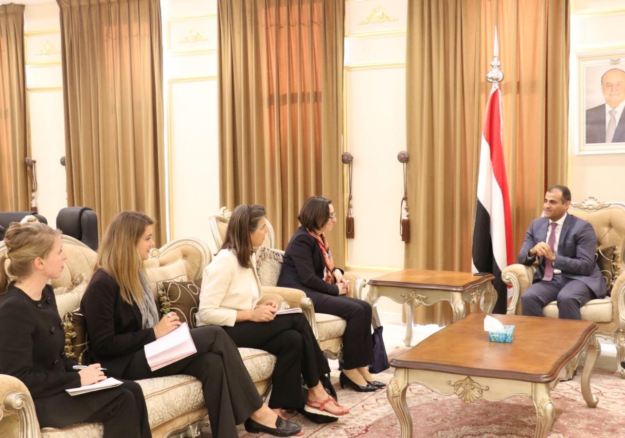 وزير الخارجية يلتقي مدير عام الشؤون الثنائية بوزارة الخارجية البلجيكية 
