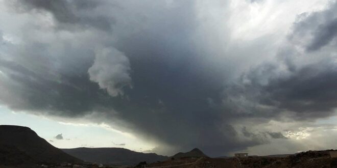 الأرصاد اليمني يتوقع هطول أمطار متفاوتة الشدة مصحوبة بالعواصف الرعدية في عدة محافظات