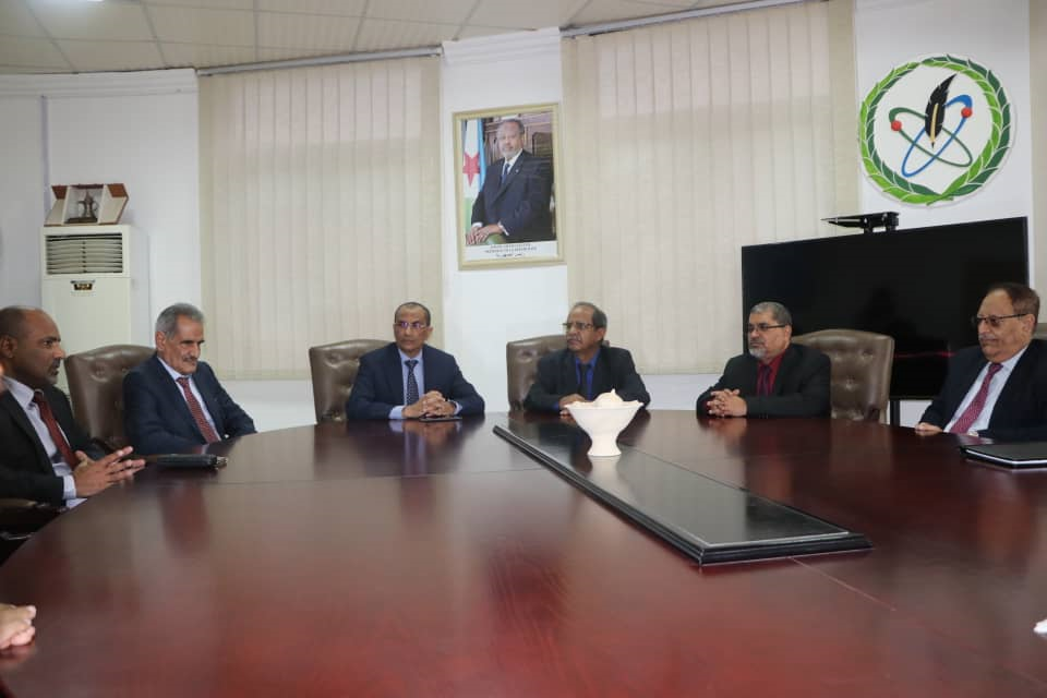 الوزيران باسلامة ولملس يزوران جامعة جيبوتي