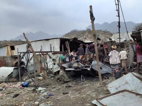 الحكومة اليمنية تدين مجزرة الحوثيين الدموية بحق أبناء منطقة قطابر بصعدة