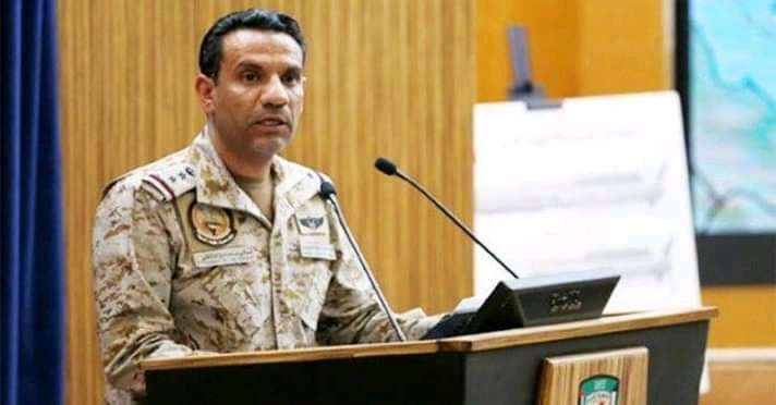 التحالف: تدمير منصة متحركة لإطلاق الطائرات المسيّرة المفخخة من صنعاء