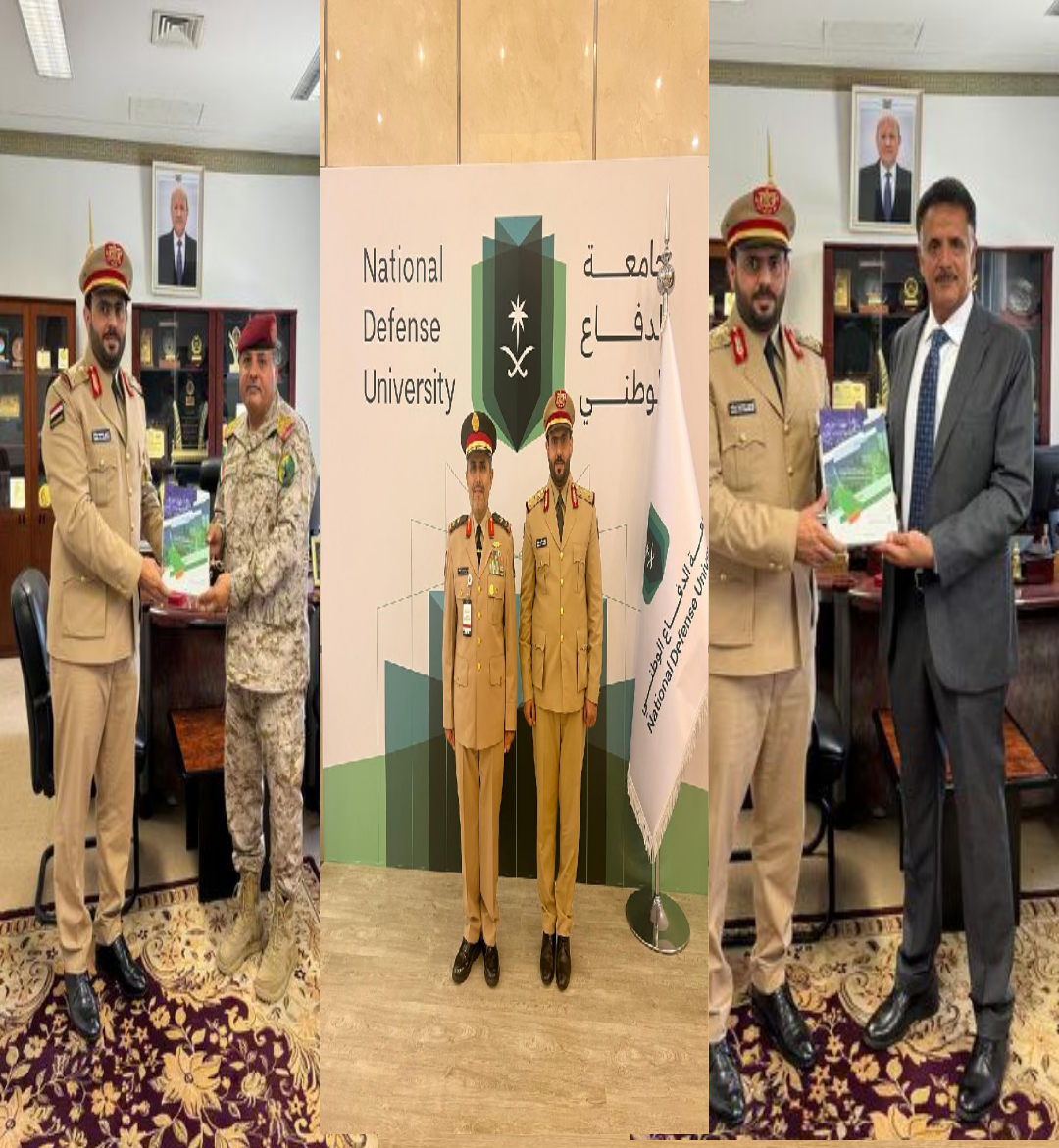 العميد الركن عمير العزب يحصل على شهادة الماجستير من جامعة الدفاع الوطني في السعودية